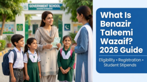 What Is Benazir Taleemi Wazaif? Complete Guide to Eligibility, Registration and Student Stipends in 2026